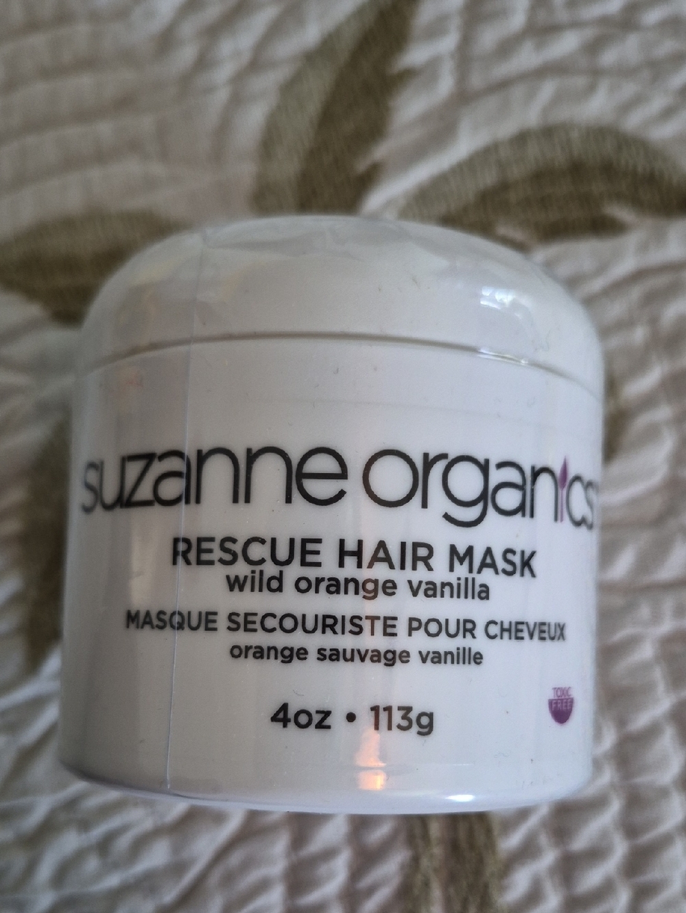 Suzanne Somers Rescue Hair Mask - Wild Orange Vanilla